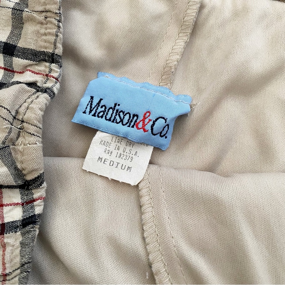Vintage Y2K Plaid Madison Micro Mini Skort - Picture 3 of 4
